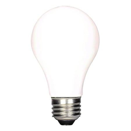 Satco A19 E26 (Medium) Filament LED Bulb Warm White 60 Watt Equivalence 4 pk S21714